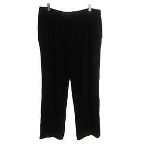 Linda Allard Ellen Tracy Black Sparkly Pants, 10